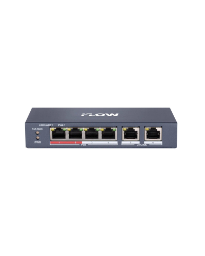 F-SW-EU206HPOE-V. Сетевой PoE коммутатор. i-FLOW в Щелково