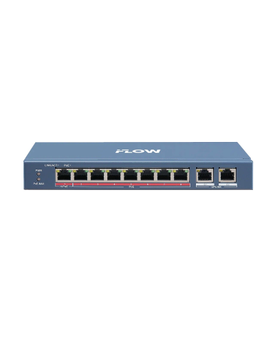 F-SW-EU410HPOE-V. Сетевой PoE коммутатор. i-FLOW в Щелково