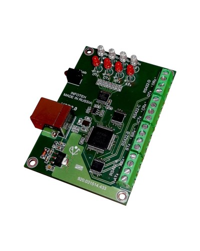 AVT-USB/4RS422. Промышленный преобразователь USB в RS-422. Инфотех в Щелково