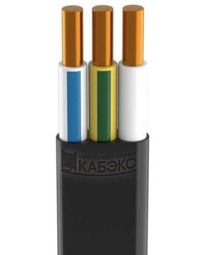 ВВГ-Пнг(А)-LS 3х4 ОК (N PE) 0,66кВ Кабэкс (ТХМ00070641). Кабель силовой, не распространяющий горение, не содержащих галогенов. Кабэкс в Щелково