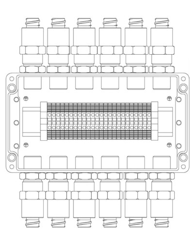 КВМК 2401. Коробка коммутационная взрывозащищенная. Компания СМД в Щелково