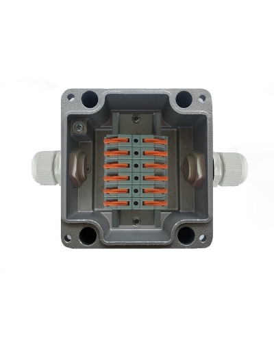 МКС Мороз, 2В, с клеммниками REXANT, IP66/IP68. Коробка коммутационная металлическая. Магнито-Контакт в Щелково
