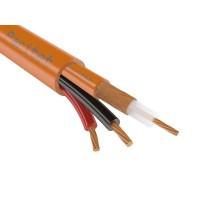 КВК-П-2 нг(A)-HF 2х0.50 (Паритет). Кабель комбинированный для систем видеонаблюдения с оболочкой из безгалогенной композиции (HF). Паритет