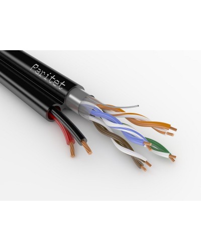 ParLan combi F/UTP4 Cat5e + 2х0,75 PE. Кабель «витая пара» (LAN) для структурированных систем связи. Паритет в Щелково