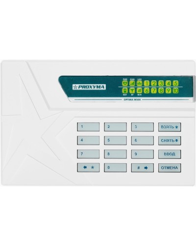 W500RL+ Optima. Объектовый прибор с встроенными GSM, РПП Ладога-РК/Ладога-РК+, и проводными шлейфами. Проксима в Щелково