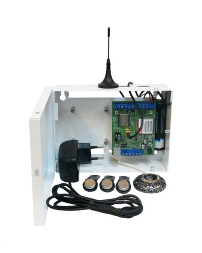 S400L-2GSM-BK12-W-li Kit Нано LAN клеммники (li-ion АКБ 2800мАч, цвет белый). Устройство оконечное объектовое приемно-контрольное c GSM и LAN коммуникаторами. Проксима в Щелково