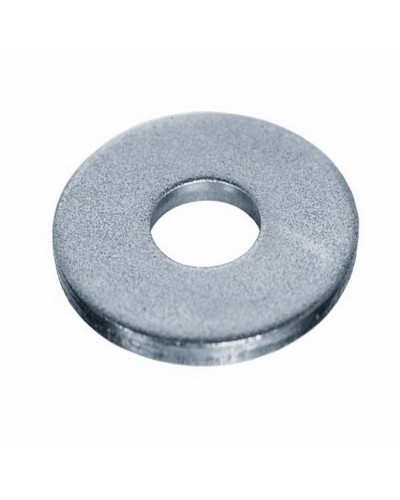 Шайба с широкими полями (кузовная) оцинкованная M12 (DIN 9021) (100 шт) (PR08.3927). Шайба с широкими полями. Промрукав в Щелково