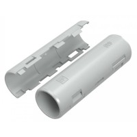 Муфта разборная D20 атмосферостойкая серая (PR13.0410). Муфта разборная. Промрукав