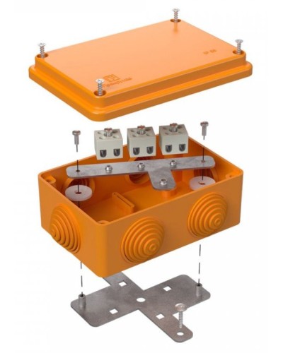 Коробка огнестойкая 120х80х50 (40-0340-FR2.5-6). Коробка огнестойкая для открытой установки. Промрукав в Щелково