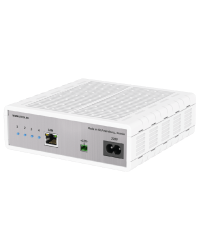 Преобразователь 4 RS-232 - Ethernet. Преобразователь интерфейсов. Ритм в Щелково