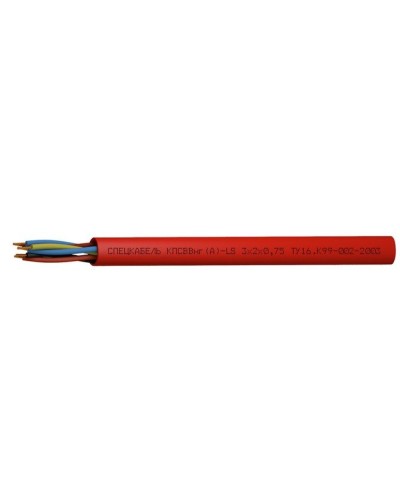 КПСВВнг(А)-LS 3х2х1,5 (Спецкабель). Кабель симметричный для систем сигнализации и управления, групповой прокладки, с пониженным дымо- и газовыделением. Спецкабель в Щелково
