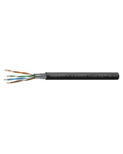 СПЕЦЛАН SF/UTP Cat 5e ZH нг(А)-HF 1х2х0,52. Кабель «витая пара» (LAN) для структурированных систем связи. Спецкабель в Щелково
