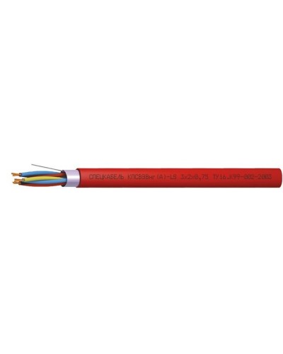 КПСВЭВнг(А)-LS 3х2х0,75 (Спецкабель). Кабель симметричный для систем сигнализации и управления, групповой прокладки, с пониженным дымо- и газовыделением. Спецкабель в Щелково