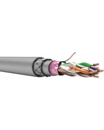 TechnoLAN F/UTP SWA PS Cat 5e ZH нг(A)-HF 4x2x0,52. Кабель «витая пара» (LAN) для структурированных систем связи. СПКБ-Техно в Щелково