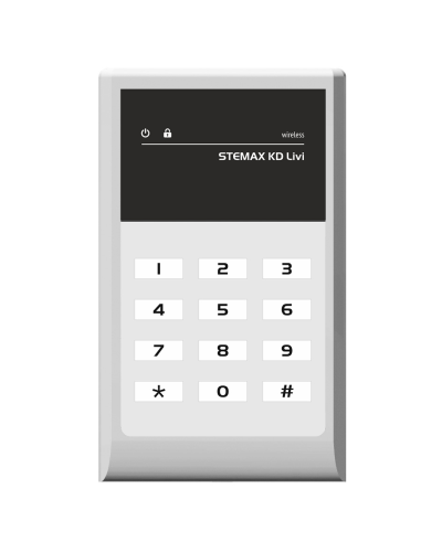 STEMAX KD Livi (серый). Беспроводная кнопочная кодовая панель. Стелс НПП в Щелково