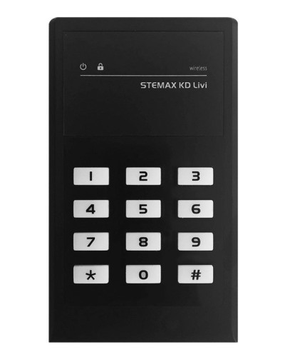 STEMAX KD Livi (черный). Беспроводная кнопочная кодовая панель. Стелс НПП в Щелково