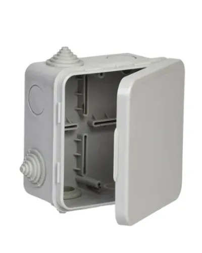Коробка КМ 100х100х50 GENERICA (UKO31-100-100-050-K03-54G). Коробка распаячная для открытой проводки. GENERICA в Щелково