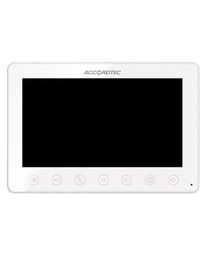 AT-VD751C/M K EXEL WH. Монитор домофона цветной с функцией «свободные руки». AccordTec в Щелково