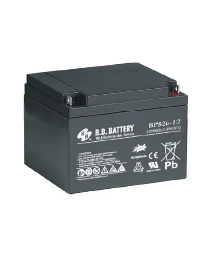 B.B. Battery BPS 26-12: Аккумулятор герметичный свинцово-кислотный в Щелково