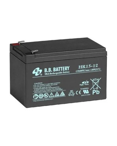 B.B. Battery HR 15-12. Аккумулятор герметичный свинцово-кислотный. B.B. Battery в Щелково