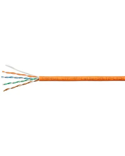 UTP-4P-Cat.5e-SOLID-LSZH-OR-LIGHT (10993c). Кабель «витая пара» (LAN) для структурированных систем связи. CABEUS в Щелково