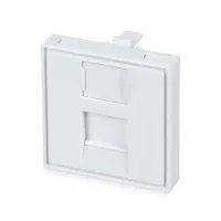 FP-45-1M (7783c): Вставка 45x45 (Mosaic) для 1 модуля формата Keystone Jack