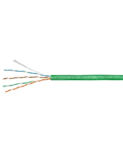 UTP-4P-Cat.5e-SOLID-LSZH-GN (9779c). Кабель «витая пара» (LAN) для структурированных систем связи. CABEUS в Щелково