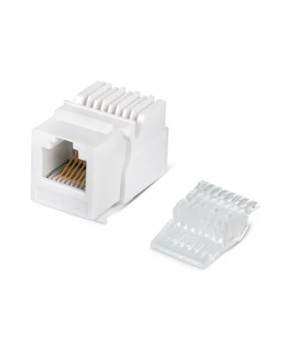 KJ-RJ12-Toolless (7007c): Вставка Keystone Jack RJ-45 в Щелково