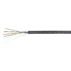 FTP-4P-Cat.5e-SOLID-OUT-PE-UV-100 (11792c-5). Кабель «витая пара» (LAN) для структурированных систем связи. CABEUS
