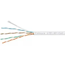 UTP-4P-Cat.5e-SOLID-LSZH-GY (9776c). Кабель «витая пара» (LAN) для структурированных систем связи. CABEUS