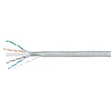UTP-4P-Cat.6a-SOLID-PVC-GY (11373c). Кабель «витая пара» (LAN) для структурированных систем связи. CABEUS
