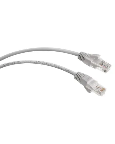 PC-UTP-RJ45-Cat.6-2m (7268c), серый. Патч-корд медный. CABEUS в Щелково