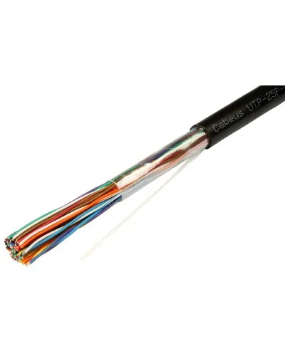 UTP-25P-Cat.3-OUT (7280c). Кабель «витая пара» (LAN) для структурированных систем связи. CABEUS в Щелково