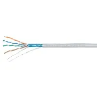 FTP-4P-Cat.5e-SOLID-LSLTx-GY-100 (11791c-5). Кабель «витая пара» (LAN) для структурированных систем связи. CABEUS
