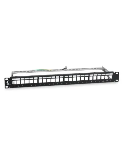 PLB-24-SH (7955c): Модульная патч-панель 19", 24 пор. в Щелково