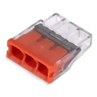 MX3358A-3P (11527c) (10 шт). Клемма соединительная 3-х проводная. CABEUS