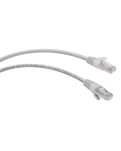 PC-FTP-RJ45-Cat.6-3m-LSZH (7911c), серый. Патч-корд медный. CABEUS в Щелково
