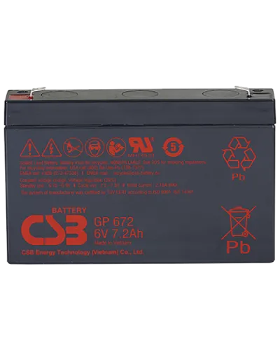 CSB GP 672. Аккумулятор герметичный свинцово-кислотный. CSB в Щелково