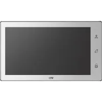 CTV-M4106AHD W (белый). Монитор домофона цветной. CTV
