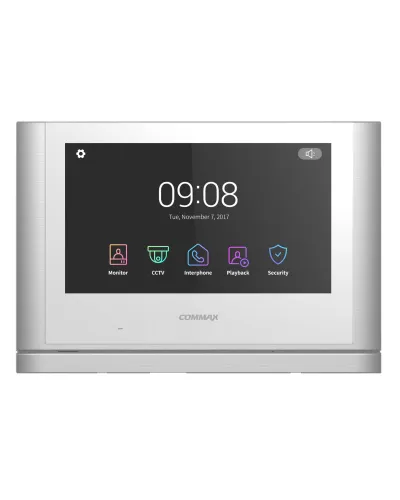 CDV-1024MA/VZ (белый). Монитор видеодомофона цветной. Commax в Щелково