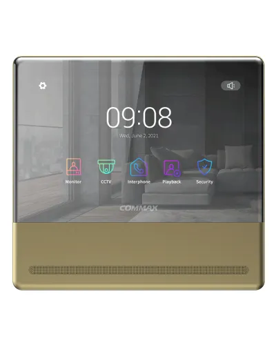 CDV-70QT (золото). Монитор видеодомофона цветной. Commax в Щелково