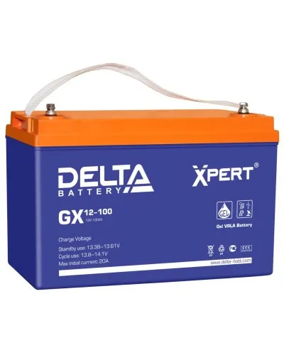 Delta GX 12-100. Аккумулятор герметичный свинцово-кислотный. Delta в Щелково