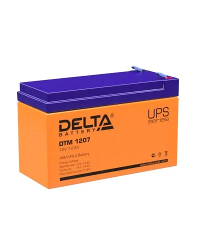 Delta DTM 1207. Аккумулятор герметичный свинцово-кислотный. Delta в Щелково