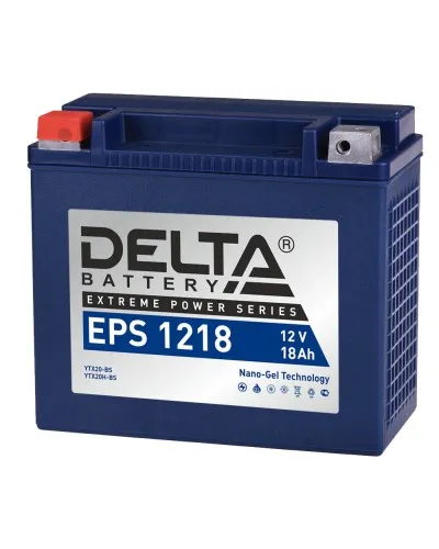 Delta EPS 1218. Аккумулятор герметичный свинцово-кислотный стартерный. Delta в Щелково