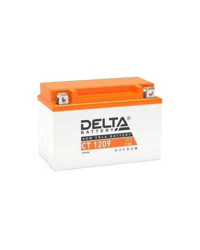 Delta CT 1209. Аккумулятор герметичный свинцово-кислотный стартерный. Delta в Щелково