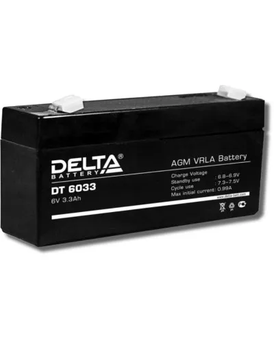 Delta DT 6033. Аккумулятор герметичный свинцово-кислотный. Delta в Щелково