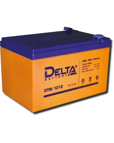 Delta DTM 1212. Аккумулятор герметичный свинцово-кислотный. Delta в Щелково