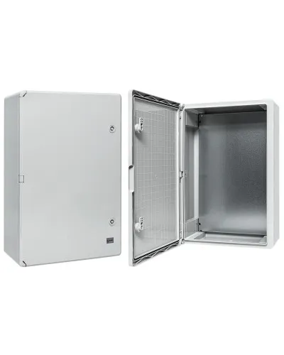 Бокс пластиковый с монтажной платой 600х400х200 IP65 PROxima (PB65MP008). Бокс пластиковый антивандальный. EKF в Щелково