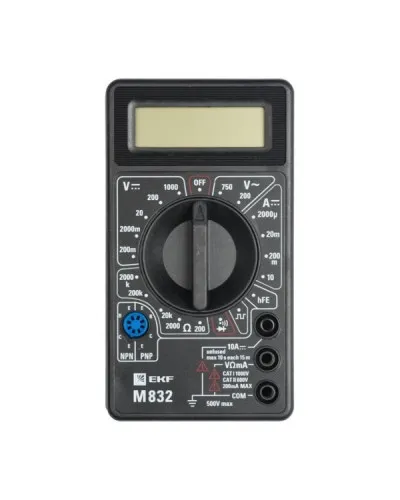Мультиметр цифровой M832 Master (In-180701-bm832): Мультиметр цифровой в Щелково
