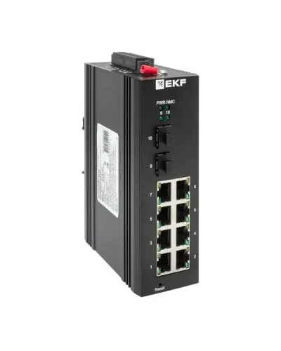 TSX-ML2-2GX/SFP-8GT. Промышленный управляемый коммутатор. EKF в Щелково